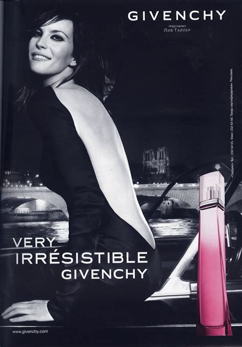 liv tyler very irresistible givenchy commercial|Listen: Liv Tyler sings for Givenchy’s newest Very Irrésistible .